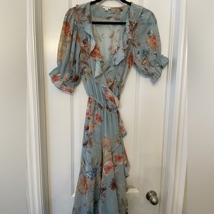 Buffalo floral dress